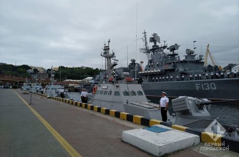 В Одессе празднуют День Военно-морских сил Украины