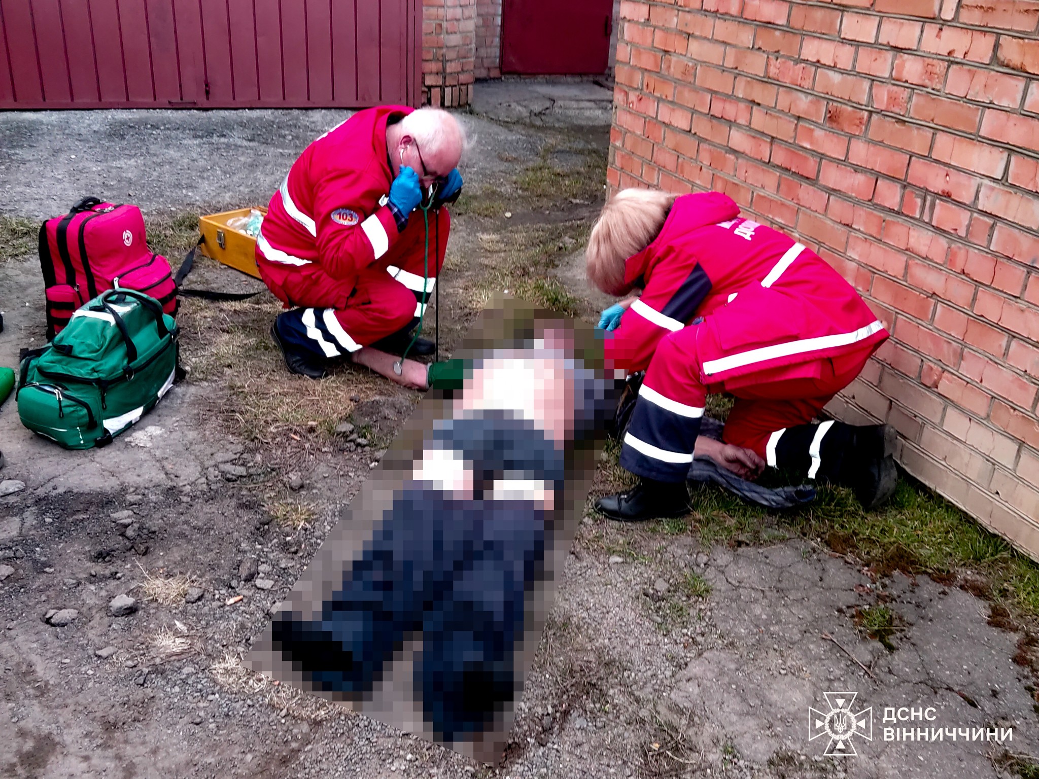 У Вінниці під час пожежі врятували 86-річного чоловіка