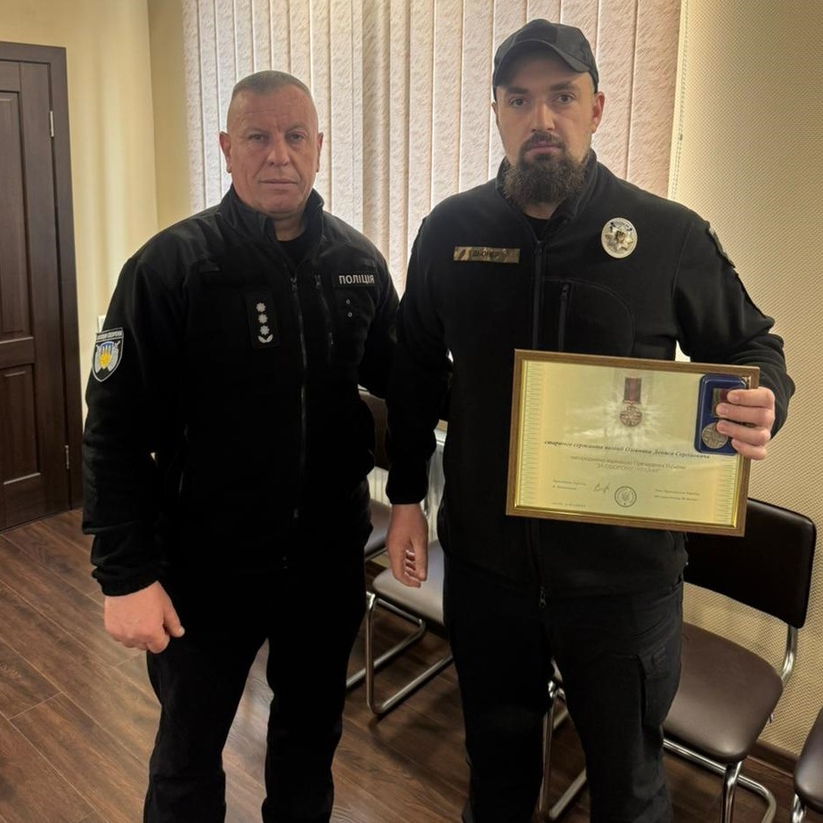 «Просто робиш свою справу»: поліцейських з Вінниччини відзначили за оборону України