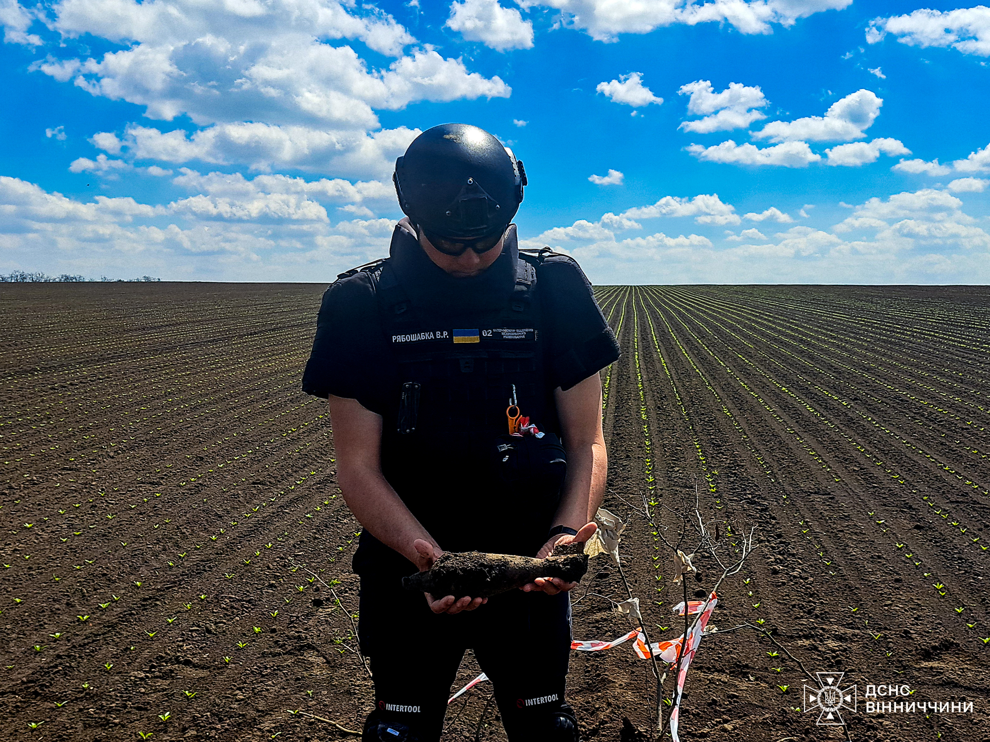 На Гайсинщині сапери ДСНС знищили мінометну міну часів Другої світової війни