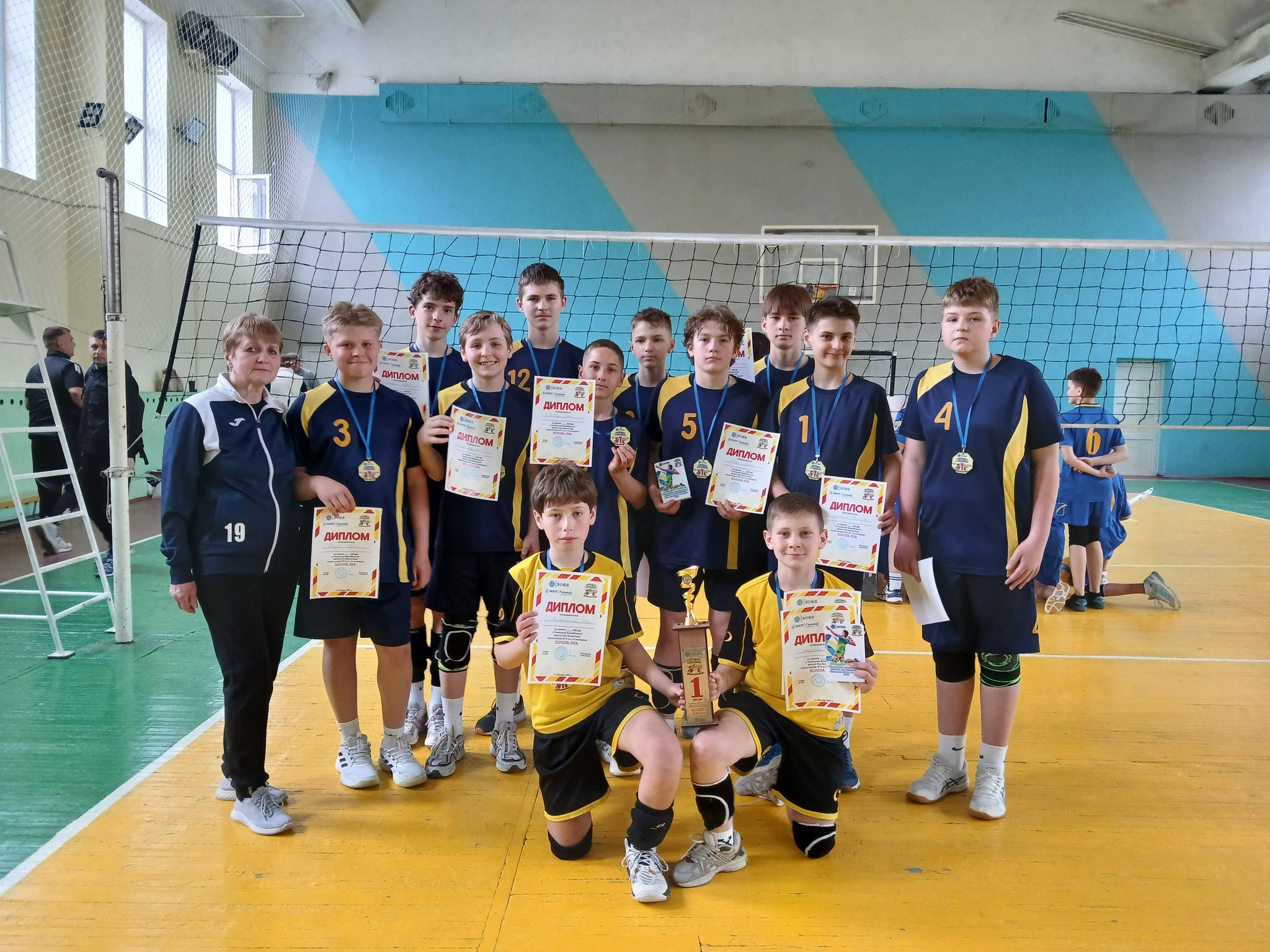 Волейболісти зі Жмеринки здобули «золото» чемпіонату Вінниччини