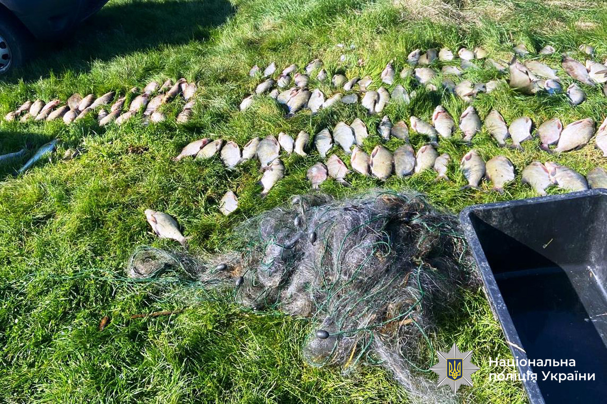 На Гайсинщині викрили браконьєра з незаконним уловом на понад 200 тисяч гривень