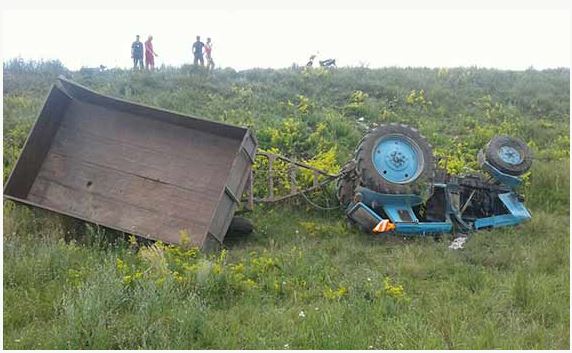 22-річний тракторист загинув внаслідок перекидання трактора на Вінниччині