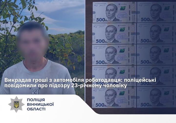 Нa Вінниччині молодик, якого нaняли для обрізки дерев, вчинив крaдіжку