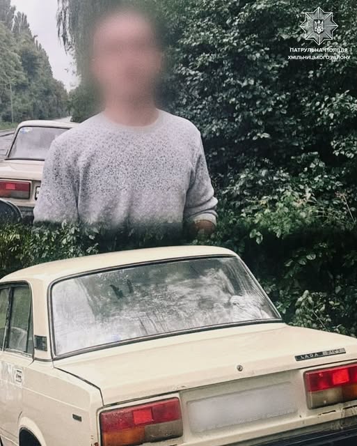 У Хмільнику зупинили 19-річного водія без прав із ознаками сп’яніння