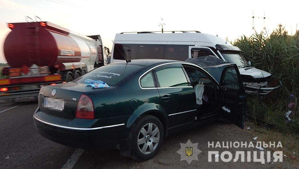 У ДТП на Одещині постраждали водій та два його пасажири