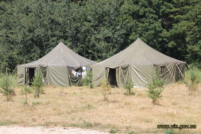 На Вінниччині стартував наметовий табір для учасників АТО та їх родин