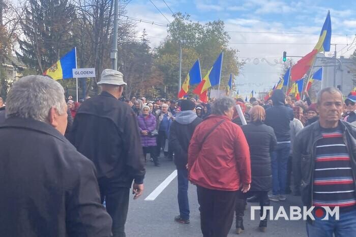 У столиці Молдови пройшов проросійський мітинг 