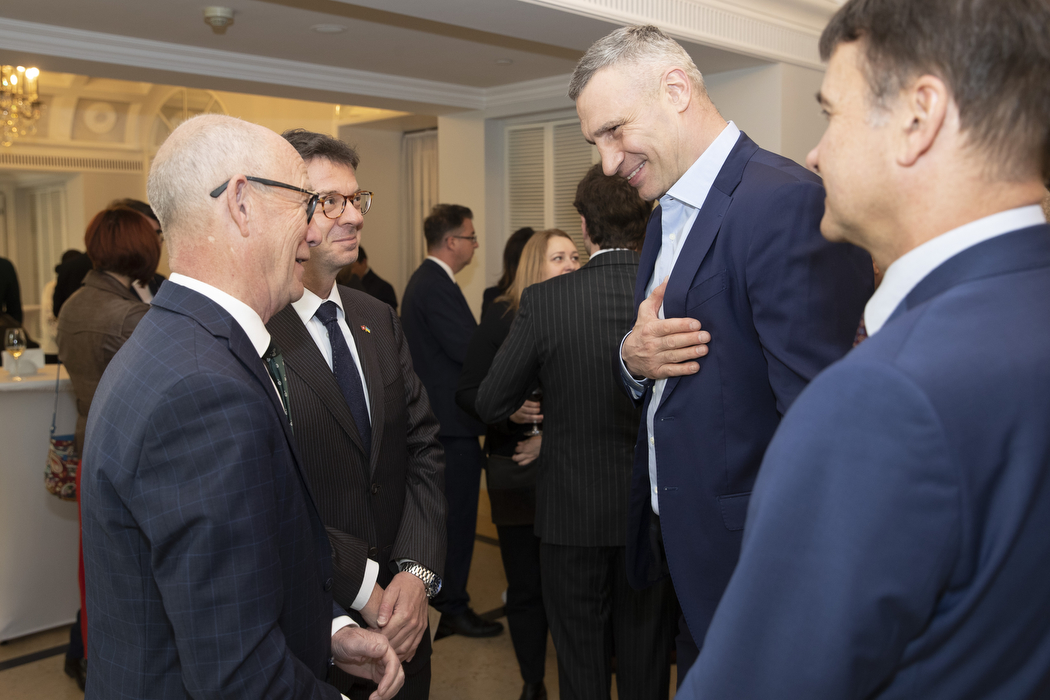 Кличко з нагоди Дня Європи зустрівся з послами та дипломатами іноземних держав