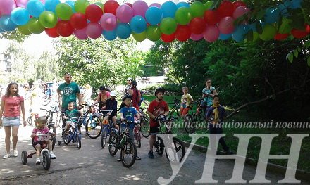 У Вінниці відбулось велозмагання серед найменших учасників - "Дивогонка"