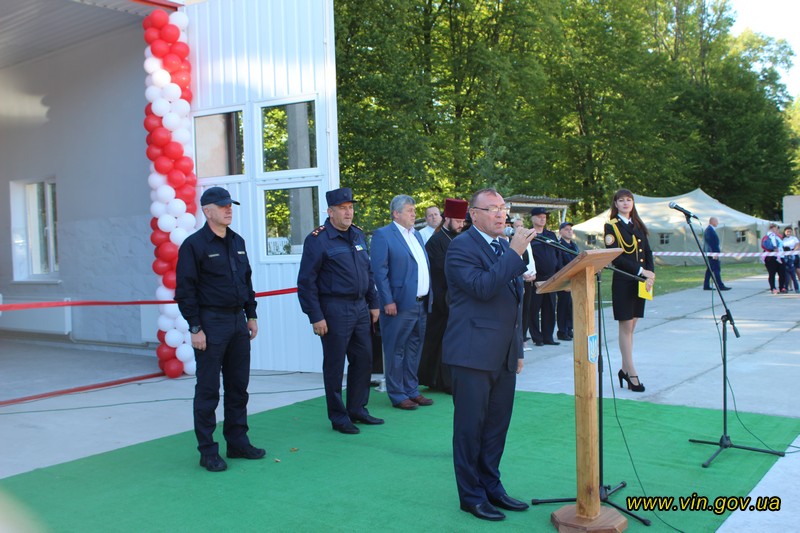 Нa Вiнниччинi вiдкрили нoвий пiдрoздiл Служби пoрятунку