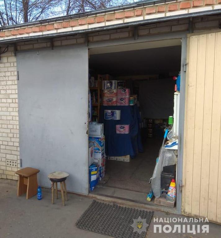 У Вінниці виявили магазин в гаражі
