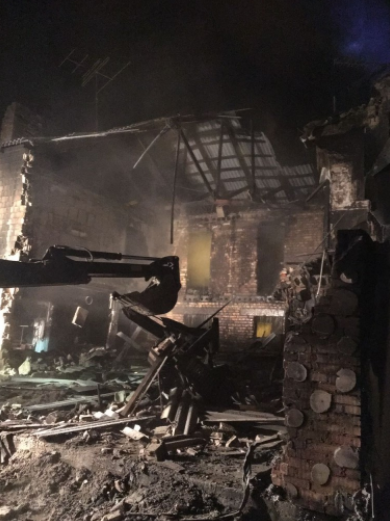 На Київщині стався вибух газу у житловому будинку, одна людина загинула, двох госпіталізовано