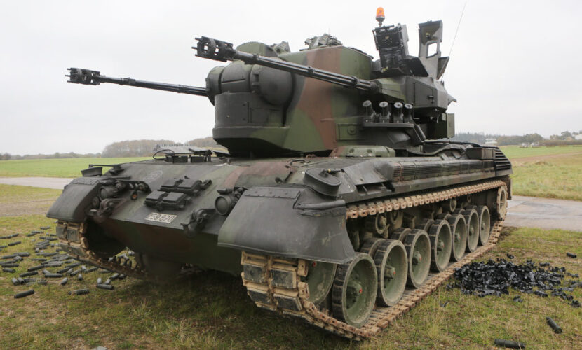 Німеччина передала ЗСУ самохідні зенітні установки Gepard