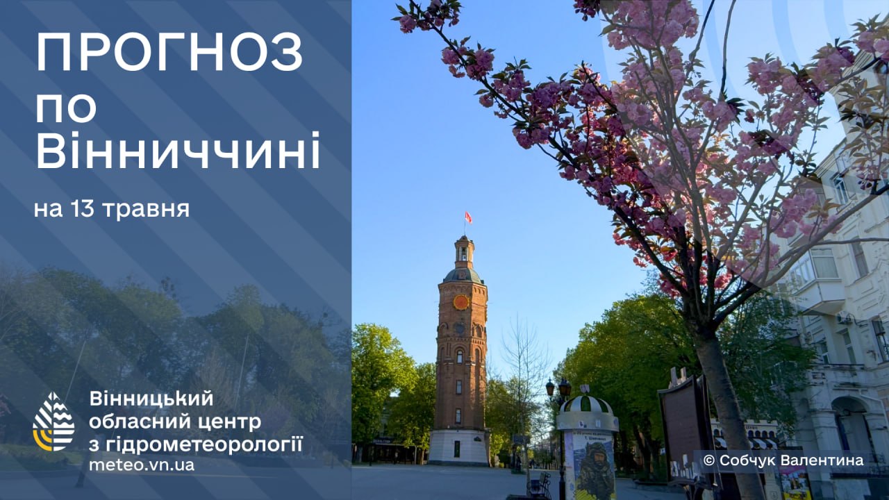 На Вінниччині очікують дощі, грози та поступове потепління: прогноз погоди на найближчі дні