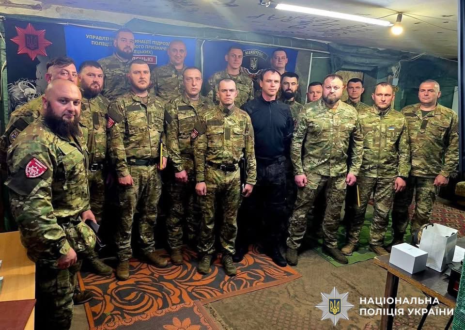 У Вінниці відзначили бійців стрілецького батальйону поліції з нагоди річниці створення підрозділу