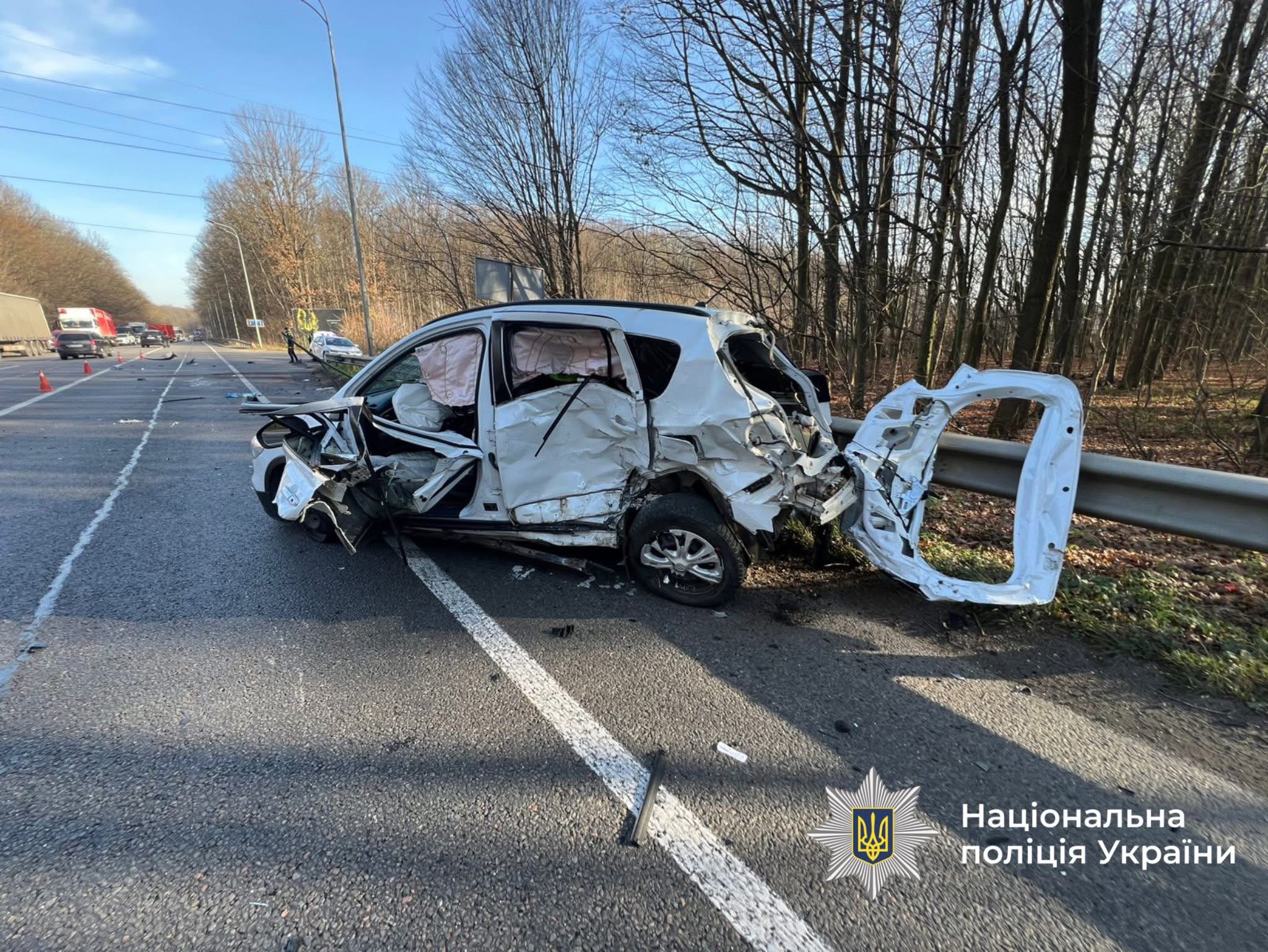 Смертельна аварія на об’їзній Вінниці: одна людина загинула, ще одну госпіталізували