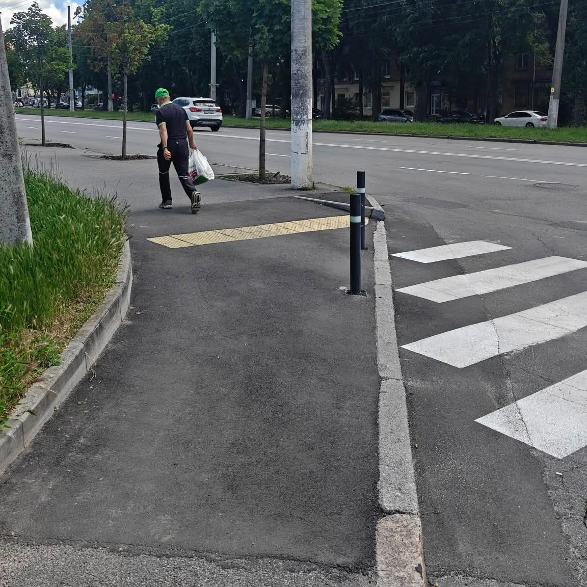 У Вінниці триває облаштування безбар’єрного простору на вулиці Данила Галицького