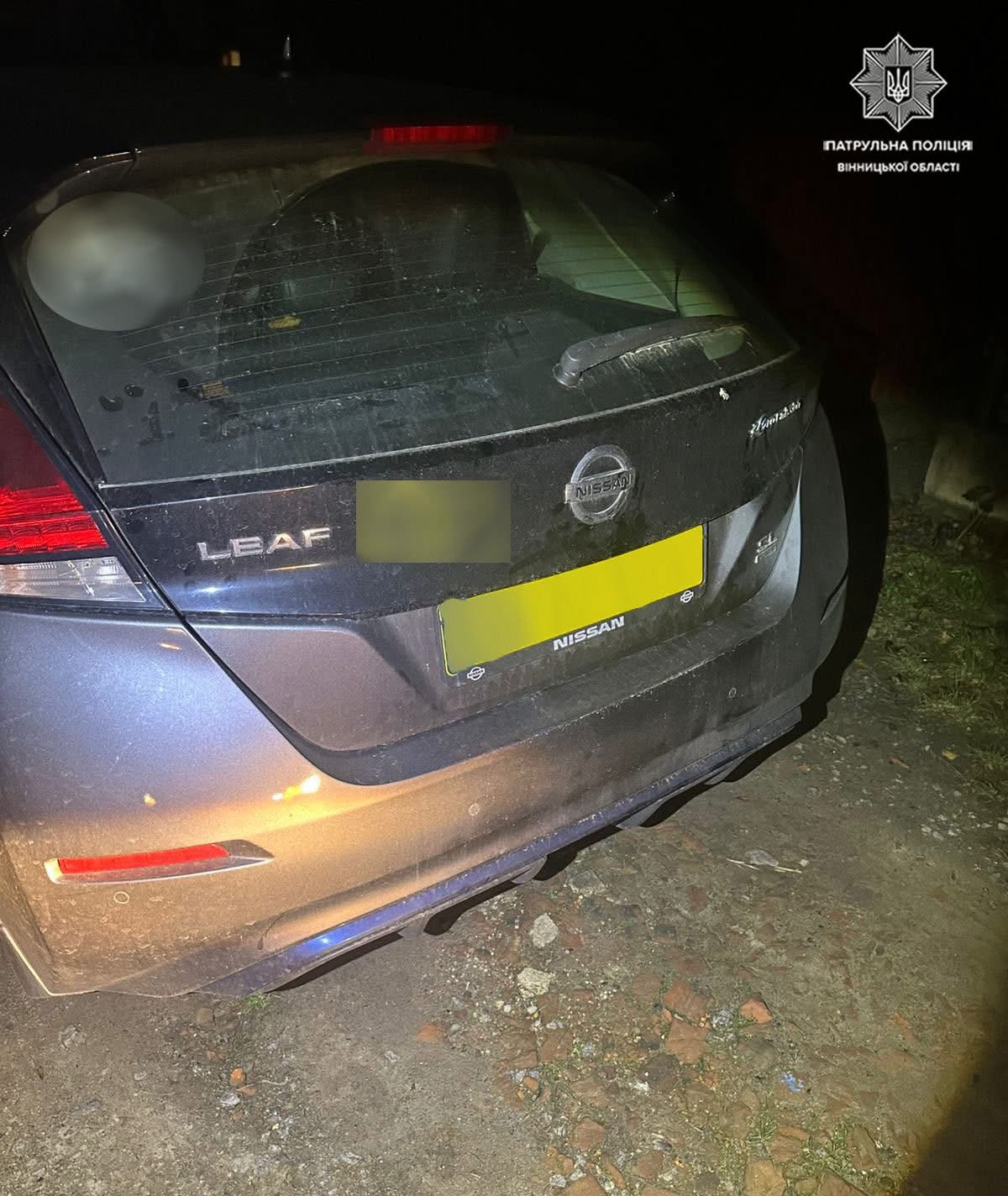 У Вінниці патрульні затримали водія з рівнем алкоголю, що у 14 разів перевищив норму