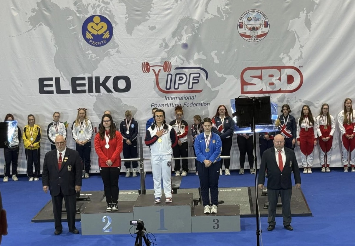 Спортсмени з Вінниці вибороли чотири медалі на чемпіонаті світу з жиму лежачи