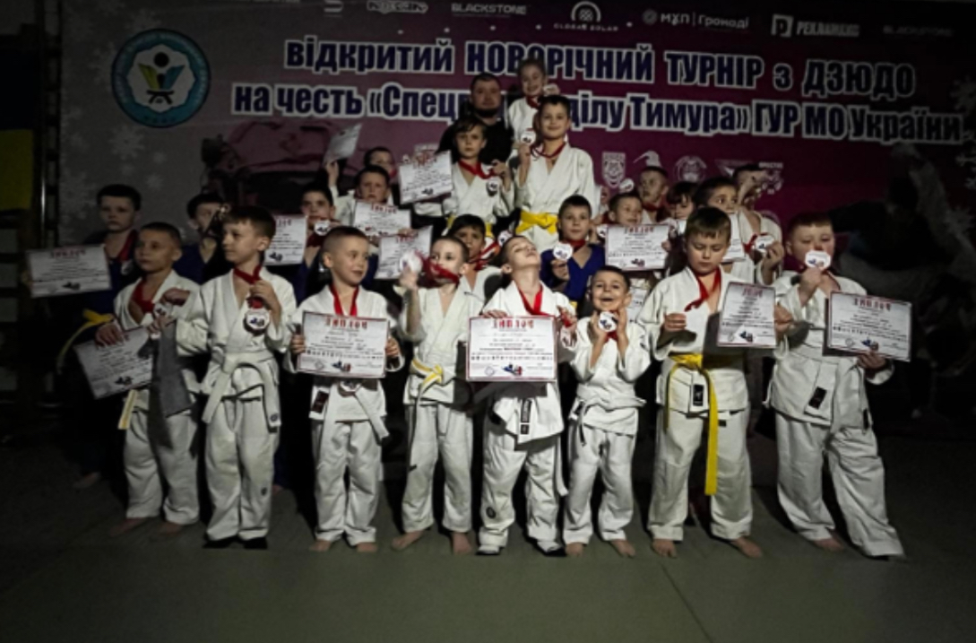 Дзюдоїсти Вінницької МДЮСШ №5 здобули 24 нагороди на «Новорічному турнірі»