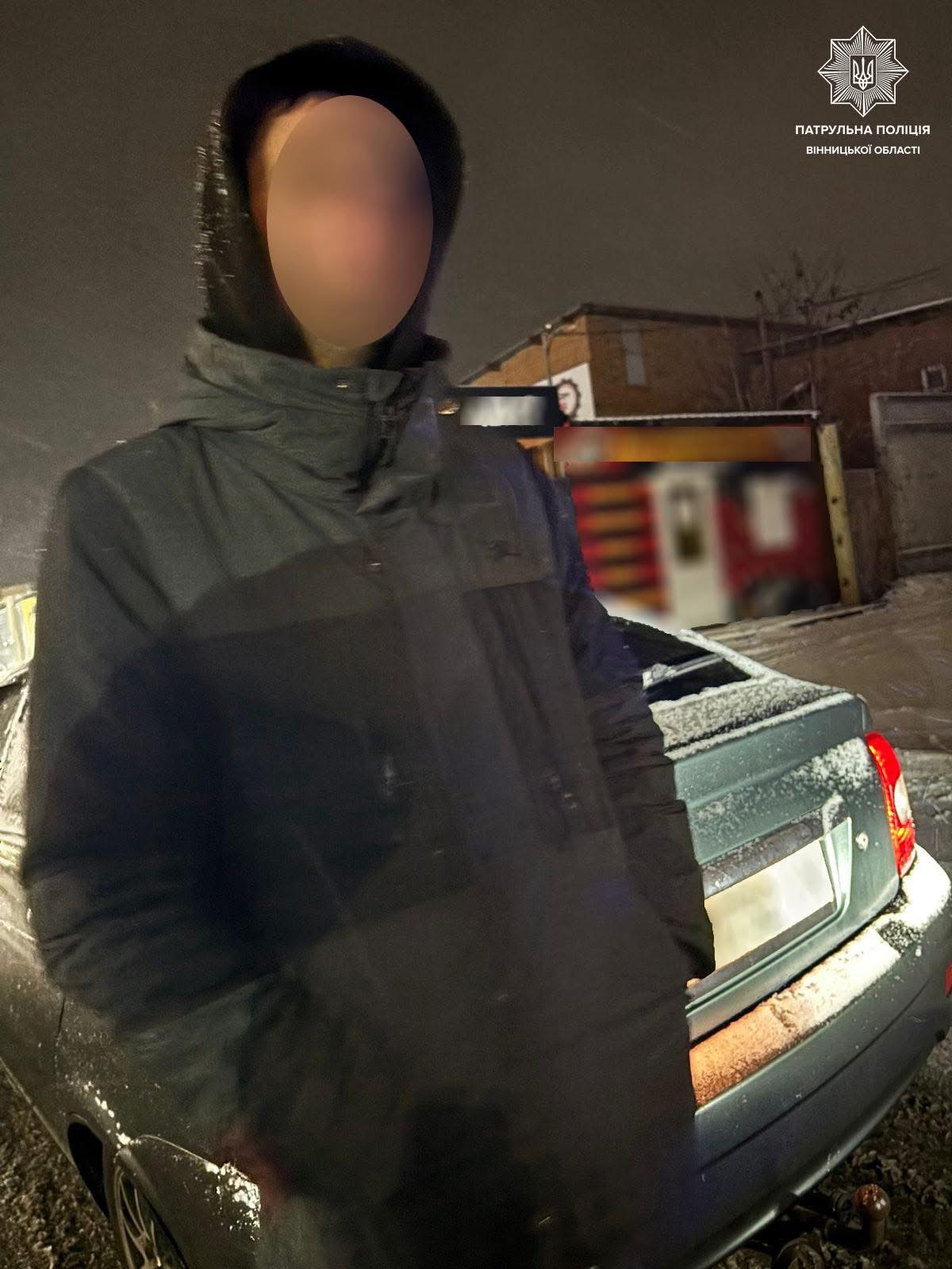 У Вінниці патрульні склали три адмінматеріали на водія з ознаками сп’яніння