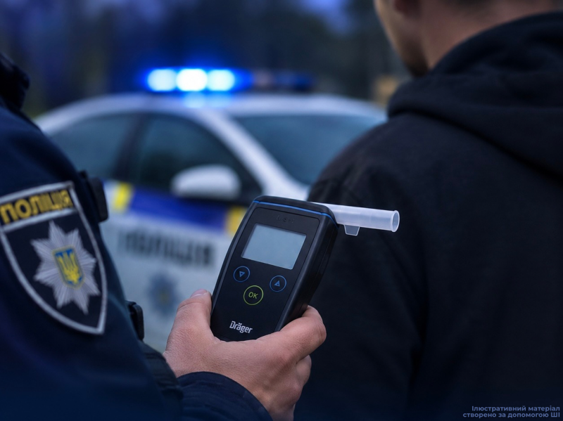 На Вінниччині за добу двічі намагалися підкупити поліцейських через водіння напідпитку