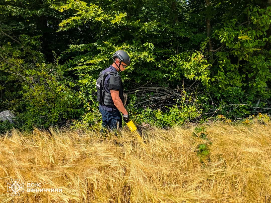 На Вінниччині сапери ДСНС знищили два боєприпаси часів Другої світової війни