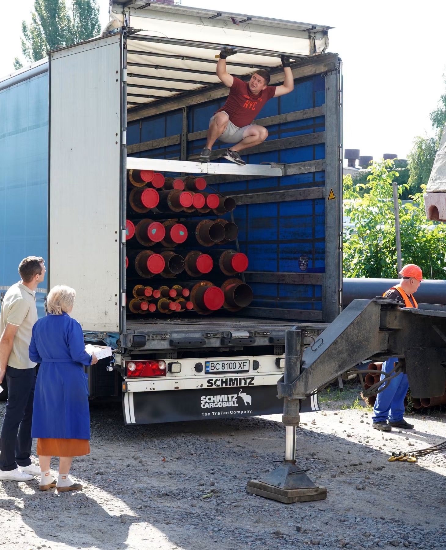Вінниця отримала від міста-партнера Карлсруе гуманітарну допомогу для оновлення тепломереж