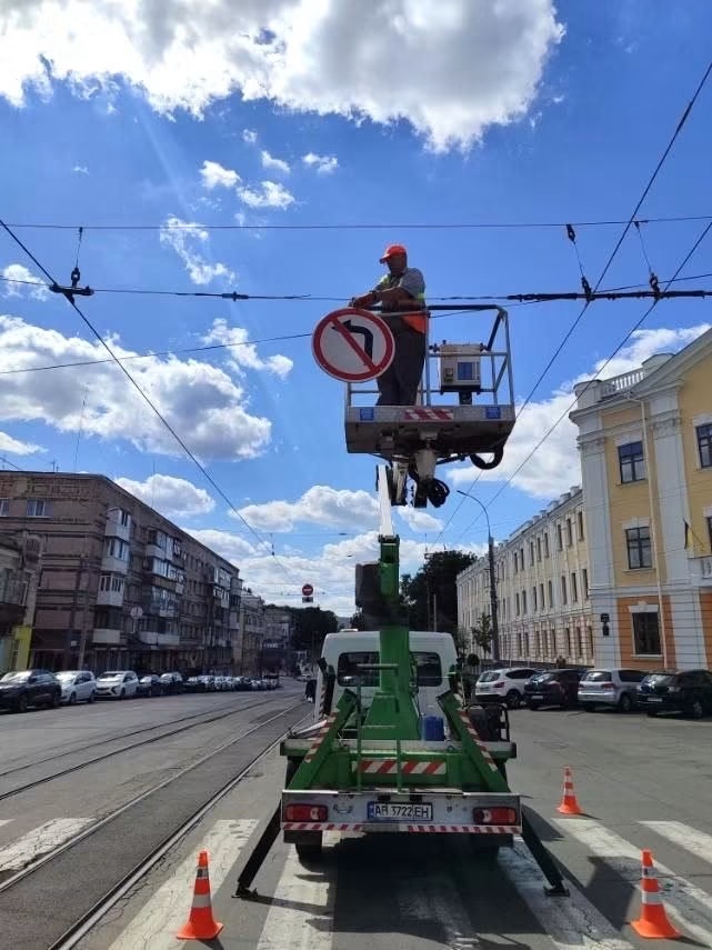 На вулиці Хлібній у Вінниці запровадили нову схему руху транспорту
