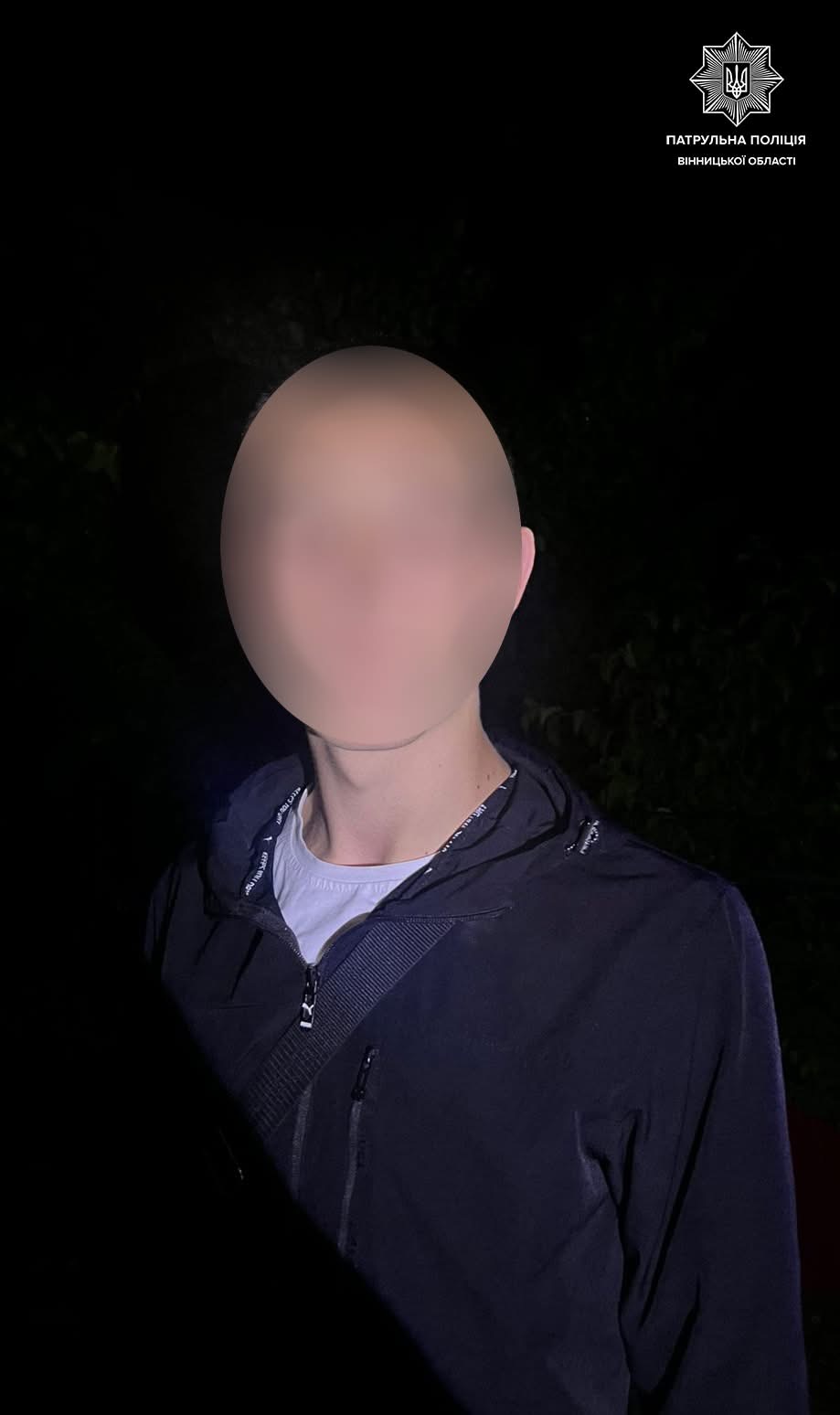 У Вінниці патрульні виявили нетверезого 16-річного водія скутера