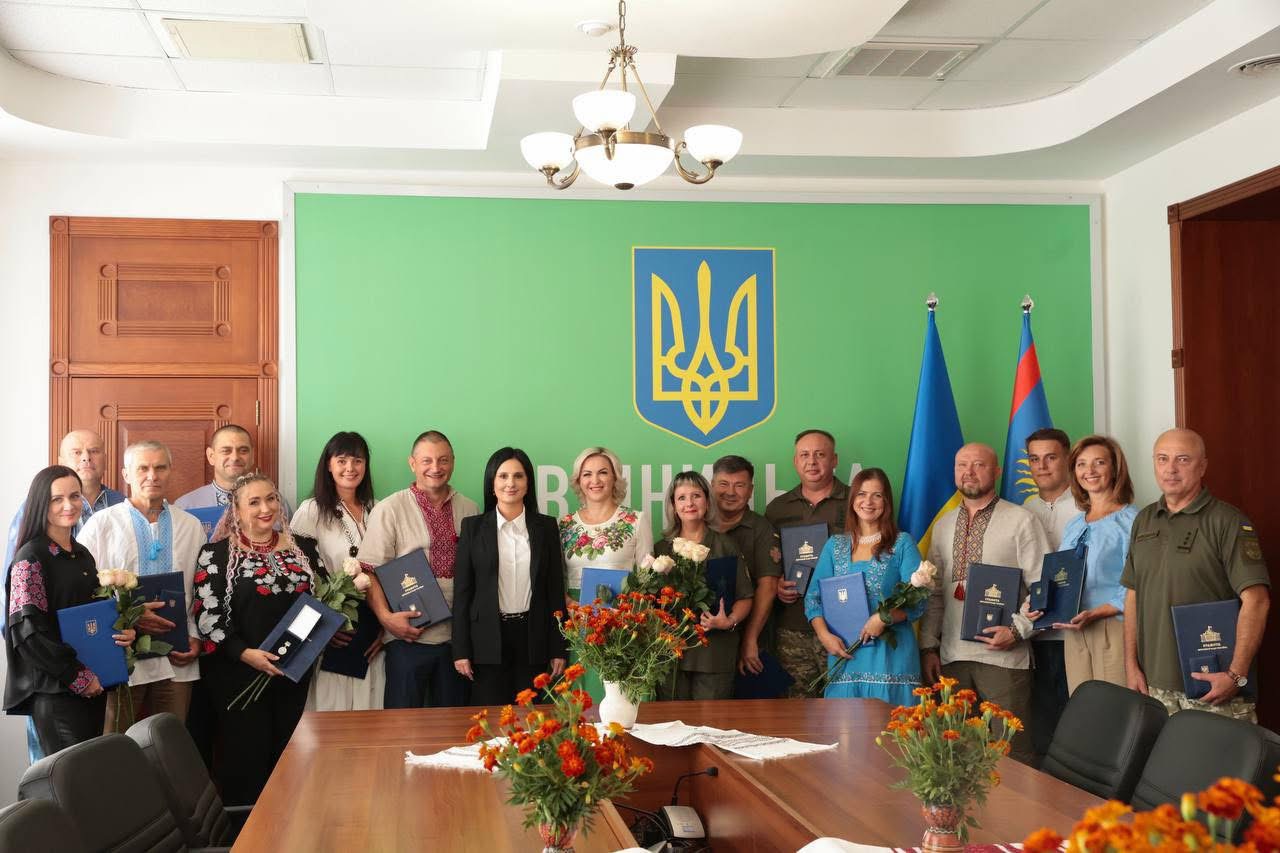 До Дня міста Вінниці: Громадських діячів і фахівців відзначили нагородами Верховної Ради України