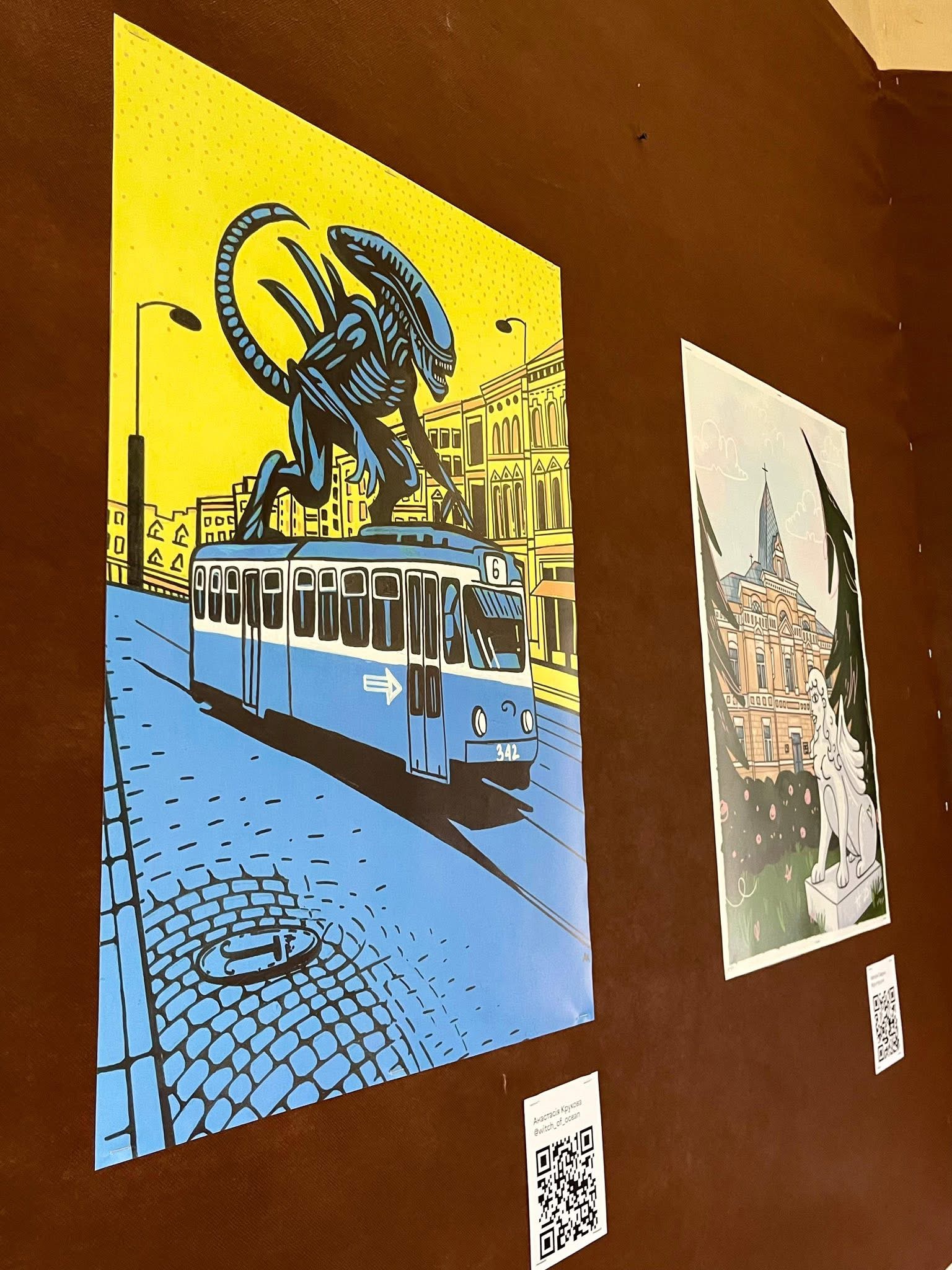 У Вінниці відкрили виставку фіналістів конкурсу постерів про місто