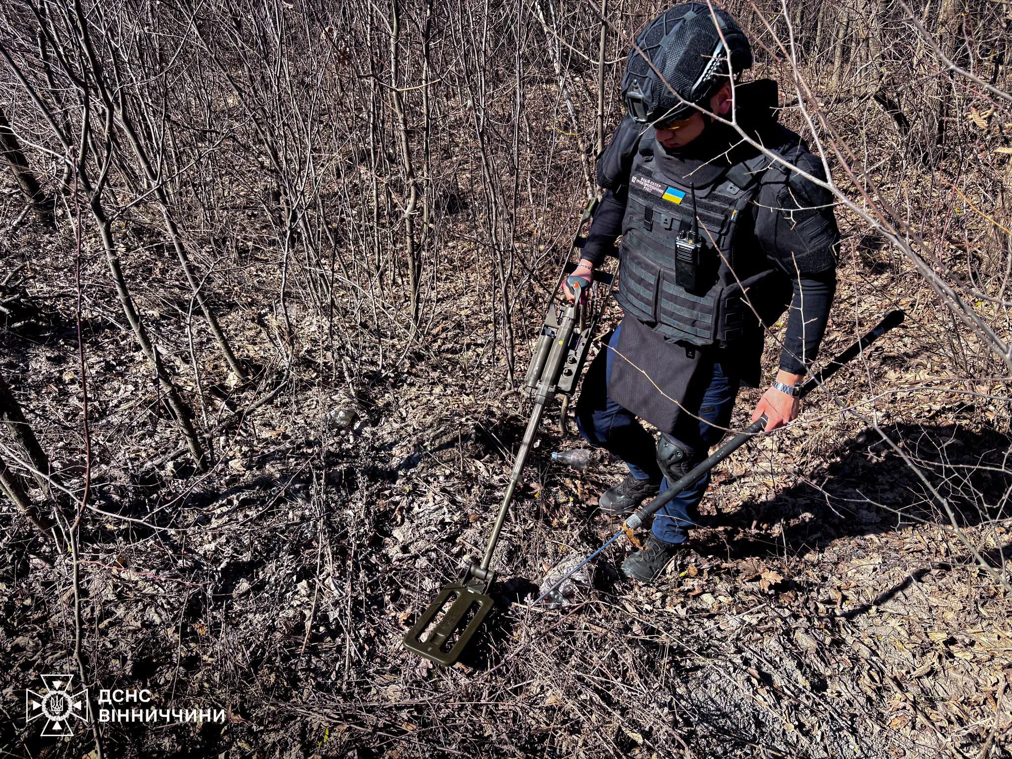На Вінниччині сапери знищили артилерійський снаряд часів Другої світової війни