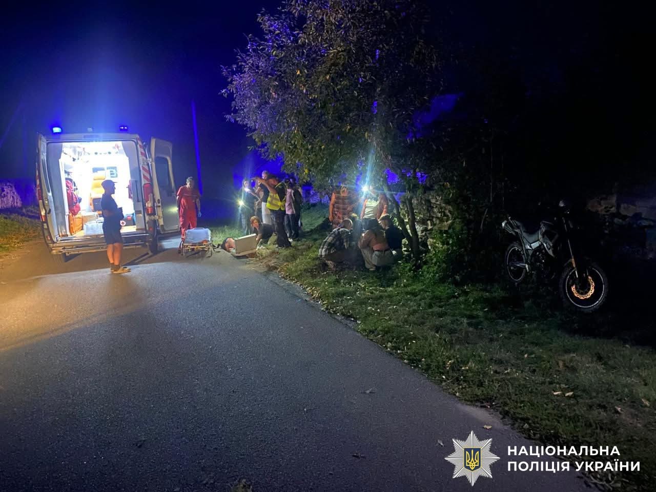 На Вінниччині в ДТП постраждали четверо дітей