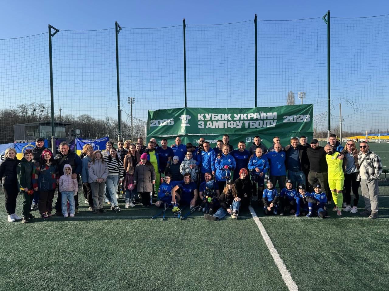 Ветеранська команда з Вінниччини вийшла до півфіналу Кубка України з ампфутболу