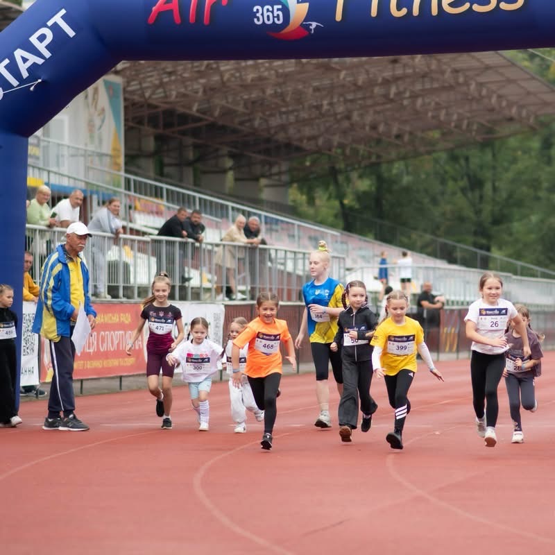 У Вінниці 400 дітей взяли участь у Vinnytsia Kids Race 2026