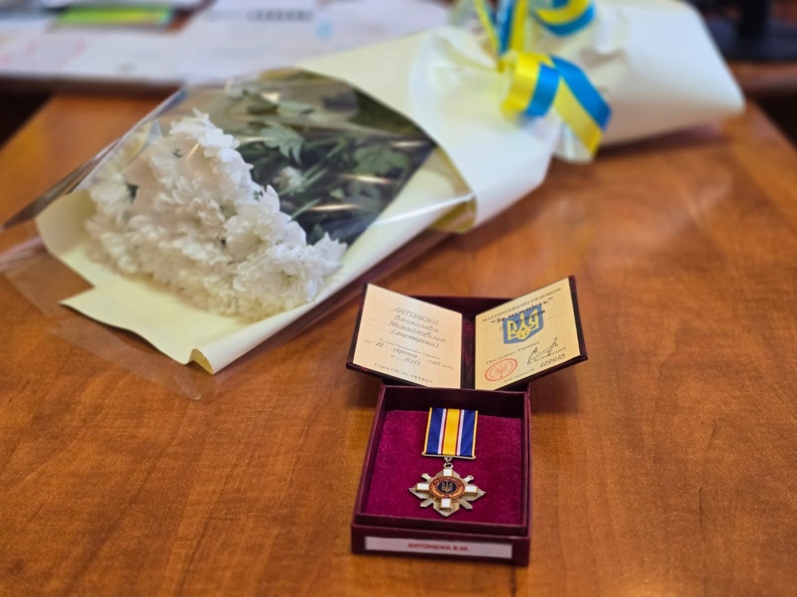 Полеглого воїна з Тульчинщини нагородили орденом «За мужність» (посмертно)