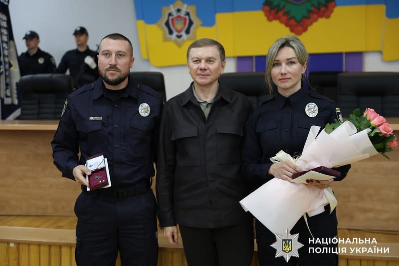 У Вінниці поліцейських відзначили державними та відомчими нагородами