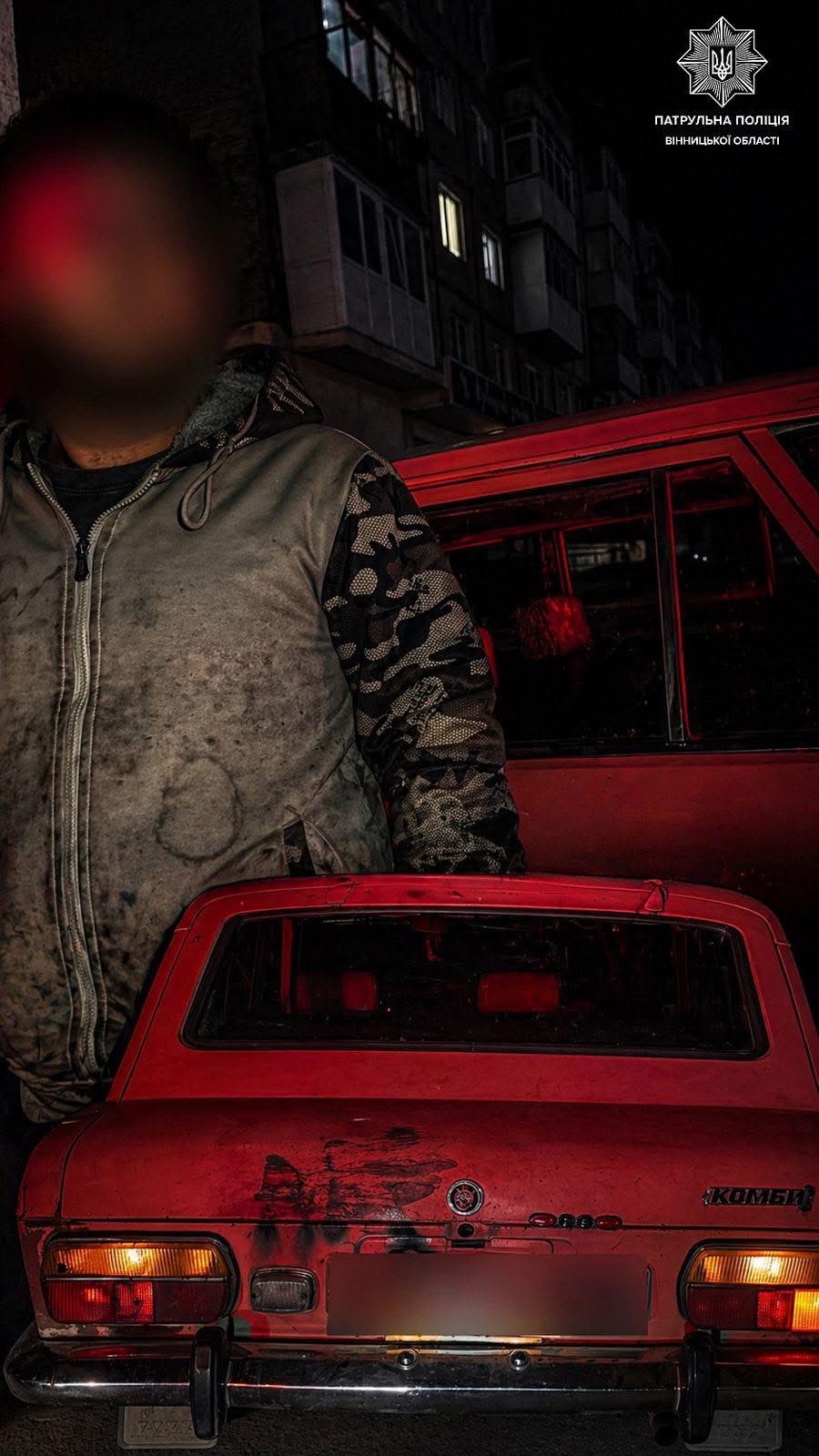 У Вінниці зупинили водія, який вдруге за рік сів за кермо з ознаками сп’яніння