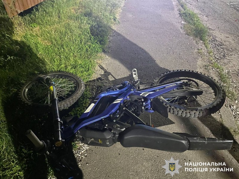 Троє мотоциклістів постраждали у двох ДТП на Вінниччині: розпочато розслідування