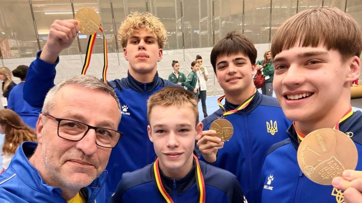 Акробати з Вінниччини здобули «золото» на етапі Кубка світу в Бельгії
