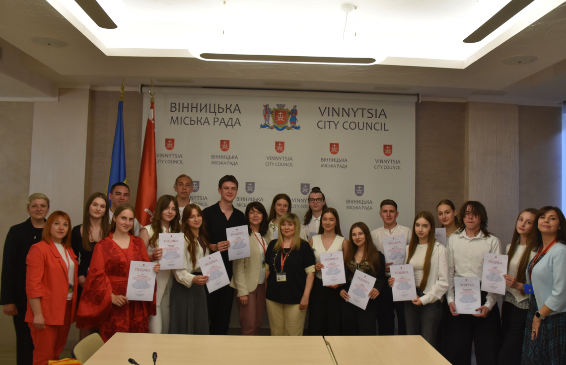 У Вінниці відзначили випускників, які представляли голос учнівської громади