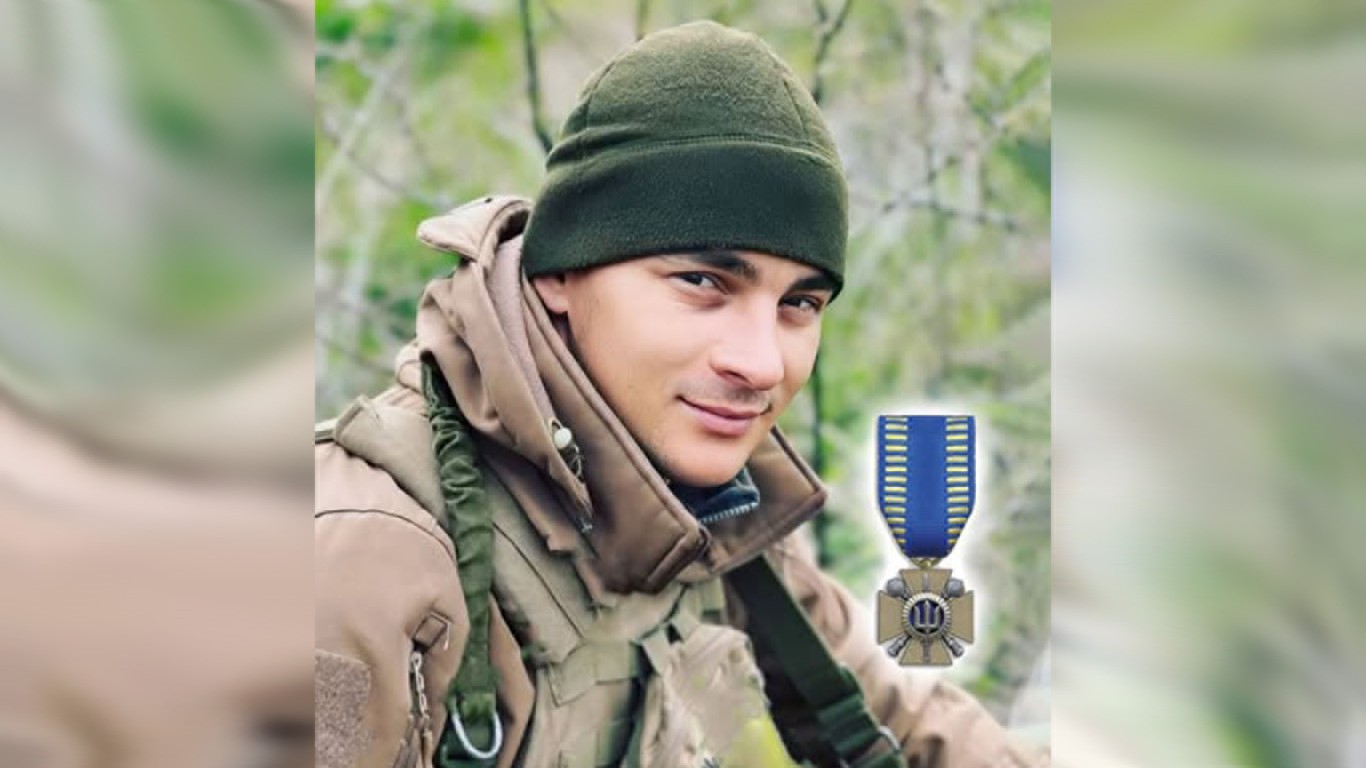 Захисника з Томашполя Тараса Біламака посмертно нагородили відзнакою «Лицарський хрест»