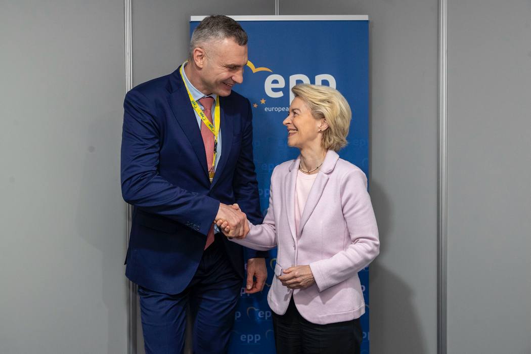 Кличко зустрівся з Урсулою фон дер Ляєн