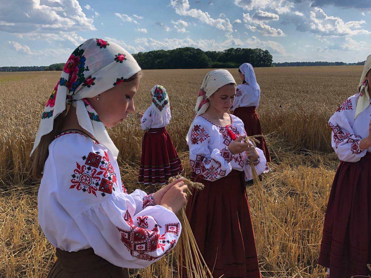 У Вінниці відтворили давній обряд, яким в Україні розпочинались жнива