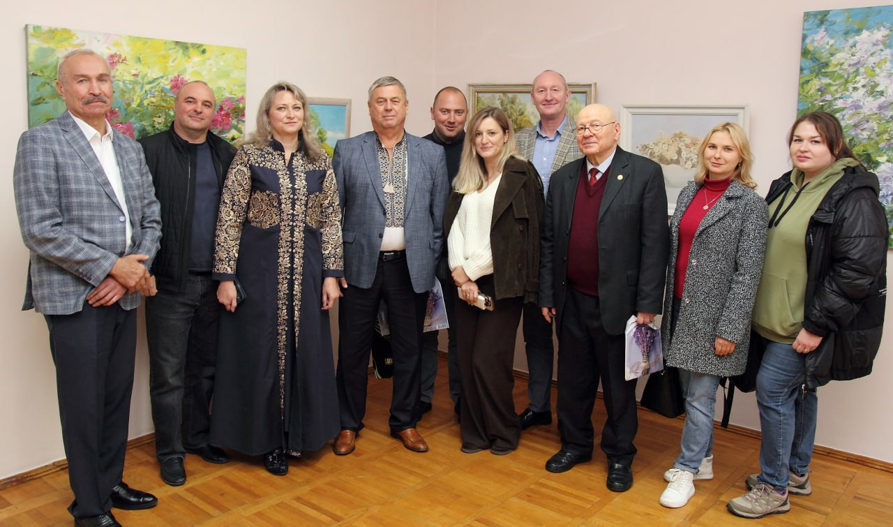 У Вінниці відкрилась персональна виставка  художника, викладача університету Олександра Назаренка