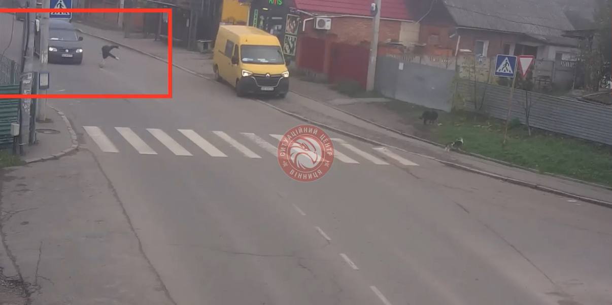 У Вінниці дівчина потрапила під колеса авто, перебігаючи дорогу поза переходом