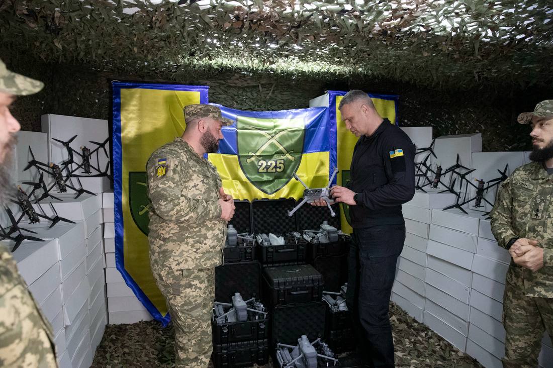 Київ передав на фронт майже 3100 дронів для 225-го штурмового полку