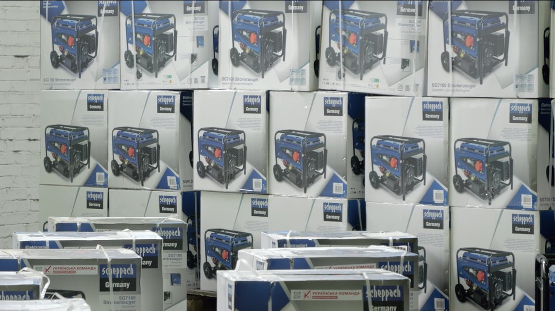 5 штурмова бригада отримала партію генераторів від «Української команди»: безпілотники завжди будуть заряджені